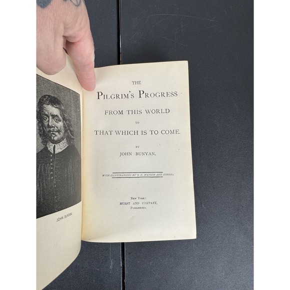 The Pilgrim's Progress from this World to that which is to Come John Bunyan 1899 - Picture 1 of 11